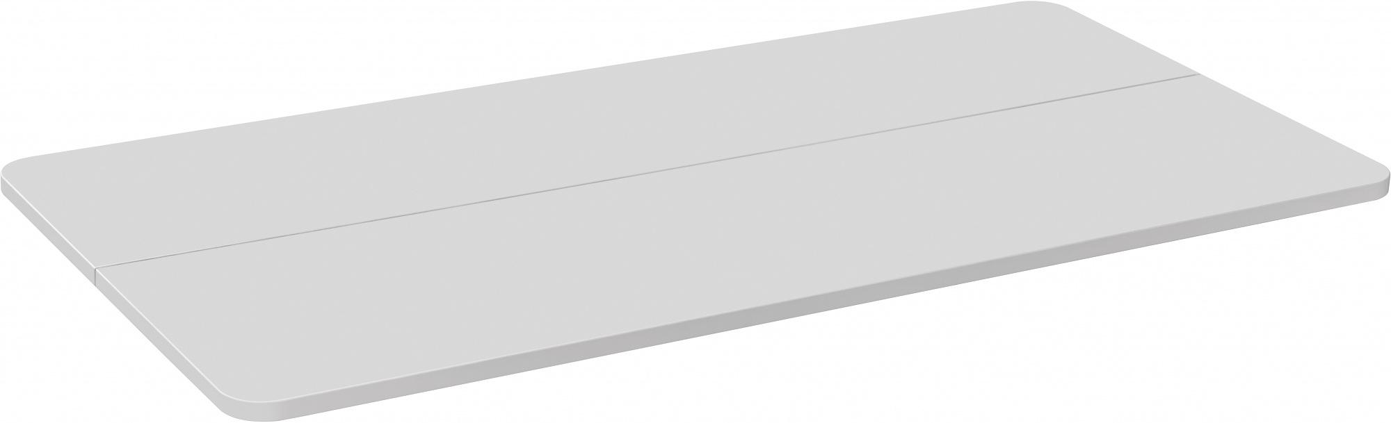 Столешница Cactus CS-TD2-WT 120x60x1.8см белый фото 1