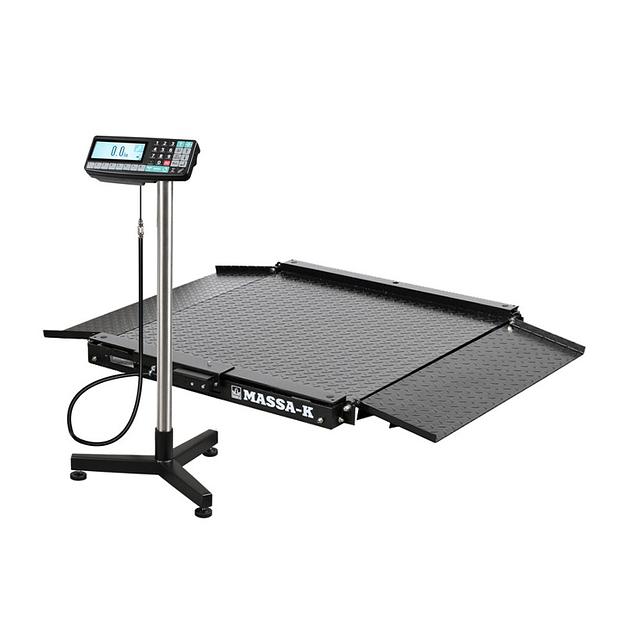 Весы пандусные Масса-К 4D-LA-10/10-500-RA с регистрацией товароучетных операций фото 1