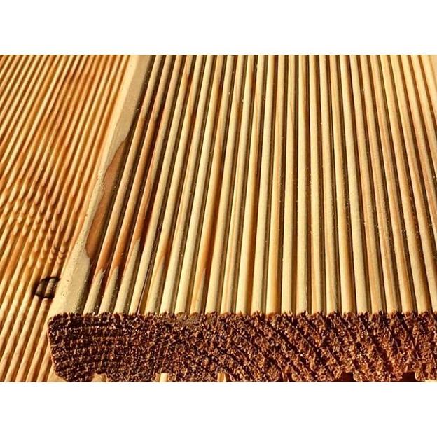 Террасная доска из лиственницы 35х140 мм сорт Экстра фото 1