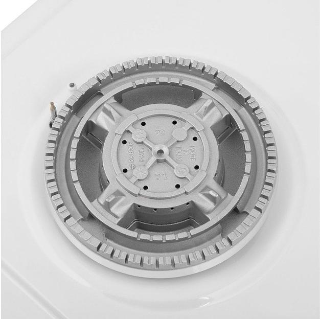 Газовая варочная поверхность Maunfeld EGHE.64.43CW/G белый фото 8