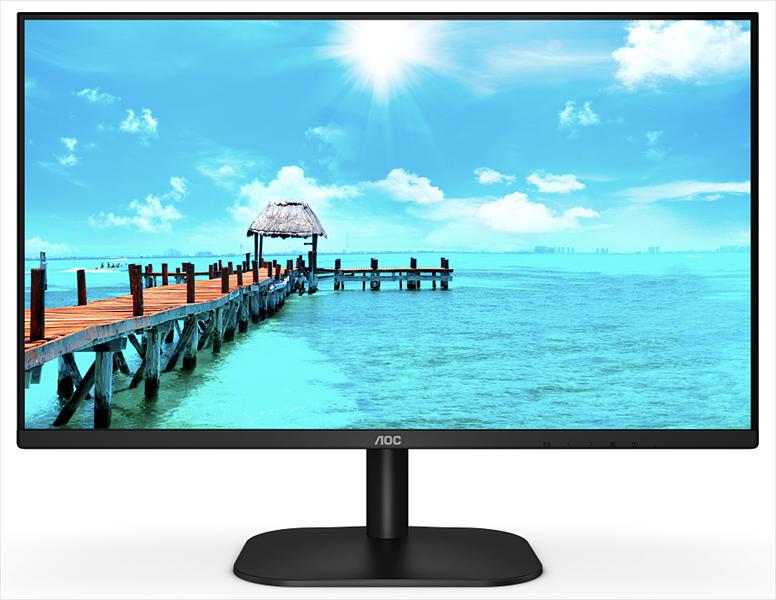 Монитор 27" AOC 27B2DM 1920x1080@75Гц VA LED 16:9 4ms D-Sub DVI HDMI 20M:1 4000:1 178/178 250cd Tilt External Black (27B2DM) фото 1