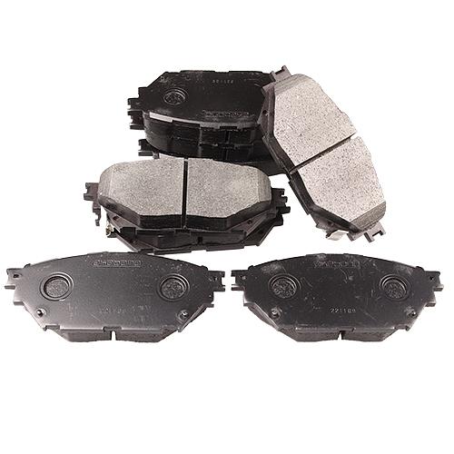 Колодки тормозные дисковые AN-782 WK Akebono фото 1