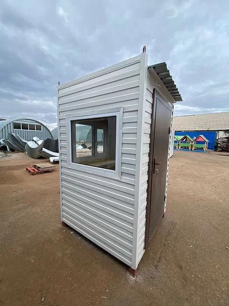 Охранный пост 1,5х1,5 м без козырька фото 4