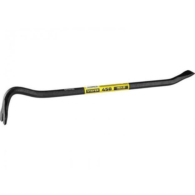 Лом-гвоздодер, 450мм, 16 мм, шестиграннный, STAYER (21641-45) фото 1
