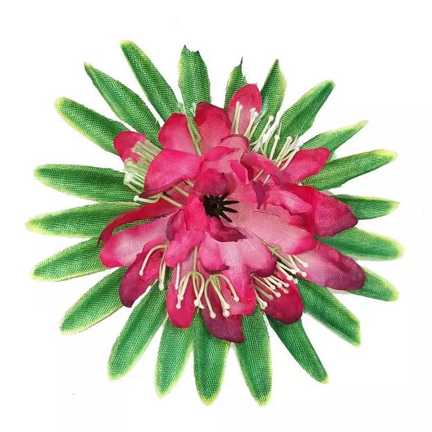 Головка астры Даня с листом 3сл 13см 388АБ-л070-201-187-031з 1/28 фото 1