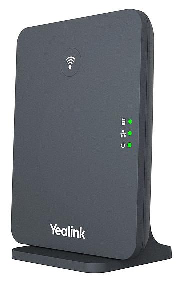 YEALINK DECT-трубка Yealink W70B DECT, базовая станция, до 10 SIP-аккаунтов, до 10 трубок на базу, до 20 одновременных вызовов (W70B) фото 1