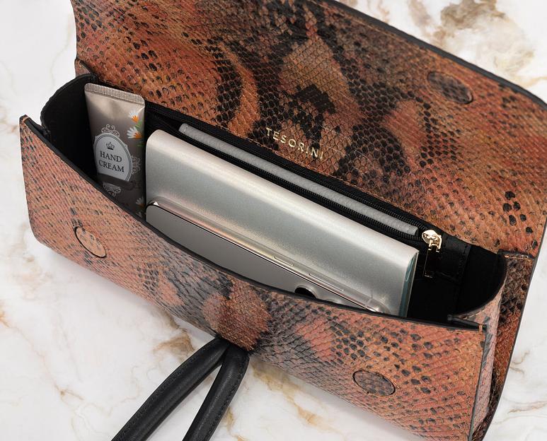 Сумка женская «Ruby» рыжая ОПТ фото 5