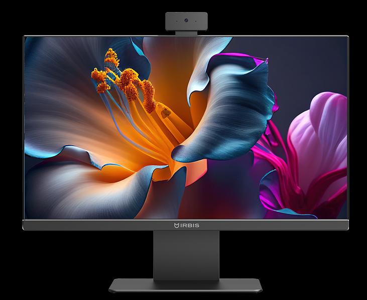 Моноблок IRBIS Groovy AIO 27; 27“(N100;8GB/256GB;IPS;16:9;1920x1080x100Hz;1000:1;250Cd/m2;5ms;HDMI(out);VGA;USB-C;2*USB2.0;4*USB3.0;RJ45;WebC 5MP;WIFI6;BT5.0;Tilt;Spk2*3W;keyb+mouse;WinPro (27N100M282C) фото 1