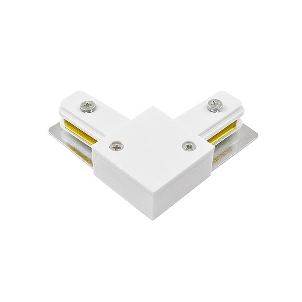 Коннектор белый L-обр. PTR CL-WH фото 1
