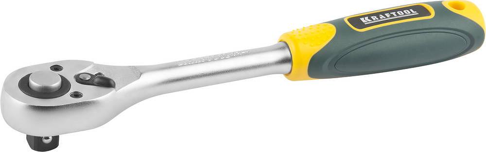 KRAFTOOL 1/2″, 72 зубца, трещотка для торцовых головок (27791-1/2) фото 1