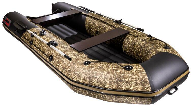 Лодка Таймень NX 3800 НДНД PRO, 3800*1680*465 мм., цвет: камуфляж фото 3