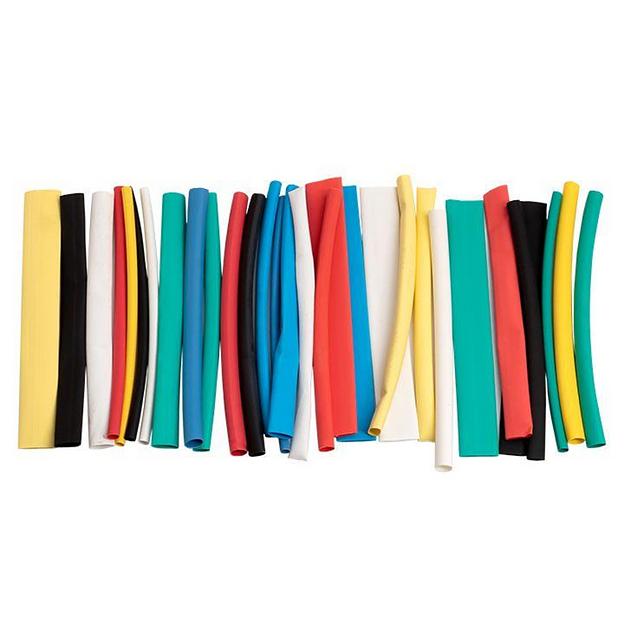 Набор трубок термоусадочных ТУТ 3/1.5; 4/2; 5/2.5; 6/3; 8/4 (6 цветов по 5шт 100мм) PROxima EKF tut- фото 3