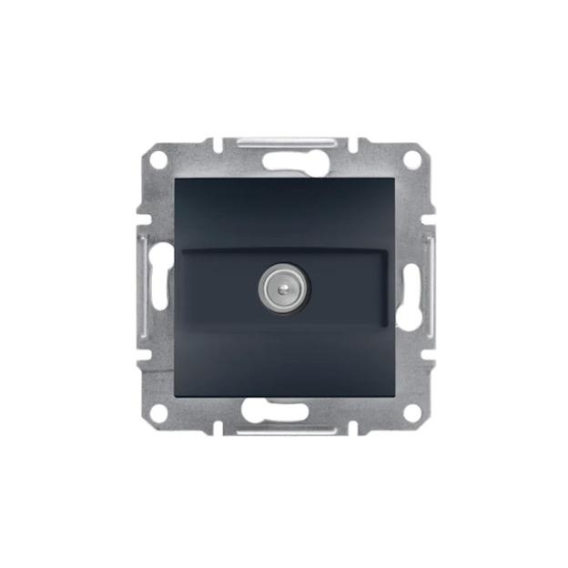 Розетка TV SE EPH3200171 Asfora оконечная механизм антрацит EPH3200171 фото 1