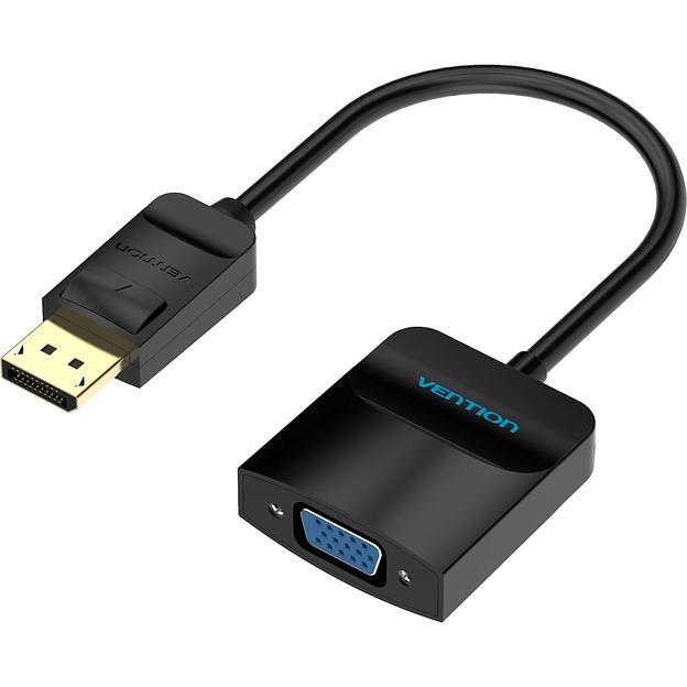 Адаптер-переходник Vention DisplayPort 20M > VGA 15F Адаптер-переходник Vention DisplayPort 20M/VGA 15F (HBFBB) фото 1