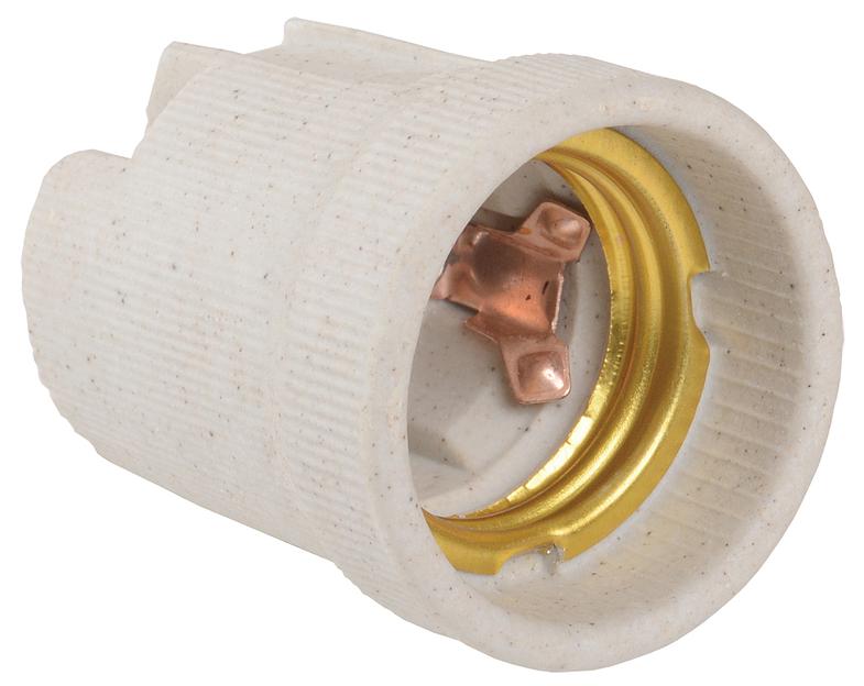 Iek EPC10-04-02-K01 Пкр27-04-К43 Патрон подвесной керамический, Е27, индивидуальный пакет, IEK фото 1