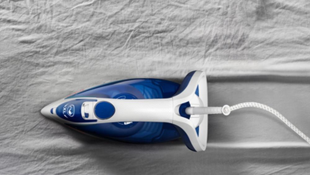 Утюг Tefal FV5715E0 2400Вт голубой/белый фото 7