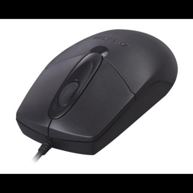 Мышь A4Tech OP-720 черный оптическая (1000dpi) USB (3but) фото 3