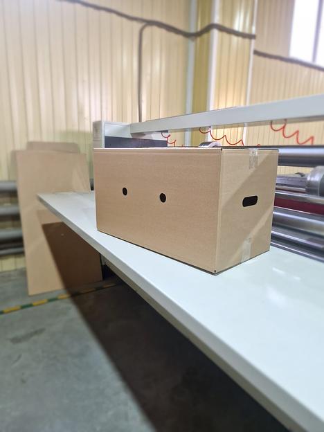 4-х клапанная коробка 500×255×400 мм, цвет: бурый, под заказ фото 3