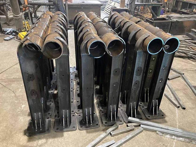 Барьерное мостовое ограждение фото 8