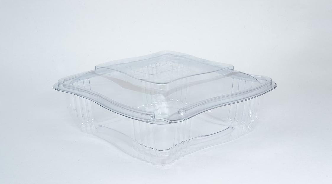 Упаковка для кондитерских изделий УТ-65 квадратная ОПТ фото 1