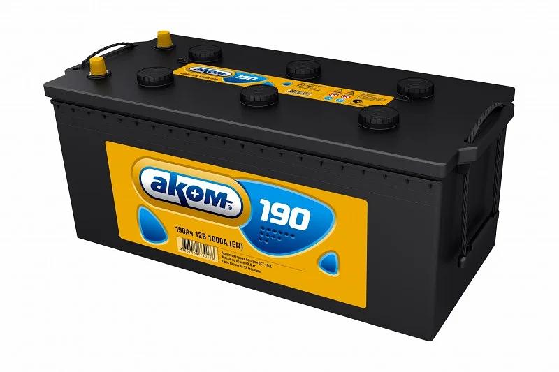 Аккумулятор Аком 6СТ-190 Ah фото 1