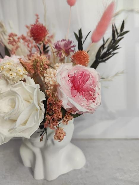 Букет из сухоцветов 25 см код 115885059 ОПТ фото 2