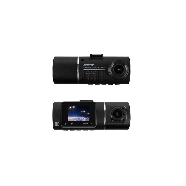 Видеорегистратор Digma FreeDrive 212 NIGHT FHD, черный фото 1