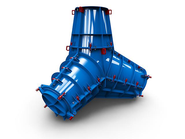 Металлоформы тетраподов фото 5