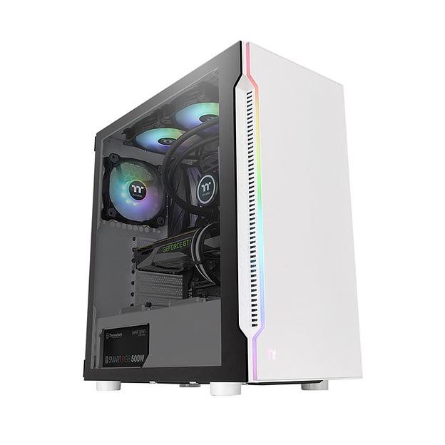 Компьютерный корпус Thermaltake H200 TG White RGB без Б/П CA-1M3-00M6WN-00 фото 1