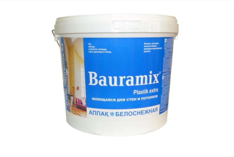 Краска водно-дисперсионная Bauramix «Plastik extra» моющаяся 25 кг ОПТ фото 1