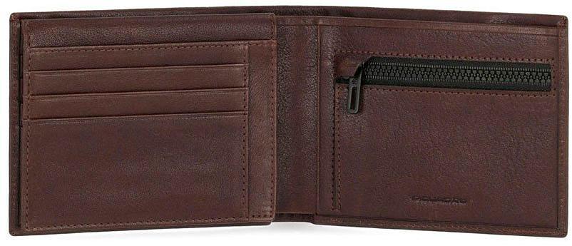 Кошелек мужской Piquadro Harper PU5761APR/TM темно-коричневый натур.кожа фото 2