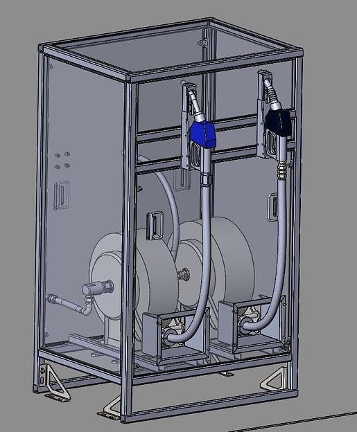 Автоматизированный стенд заправки дизельного топлива и AdBlue фото 2
