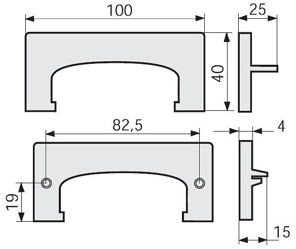 ACQN W Накладка для плинтуса TCN фото 1