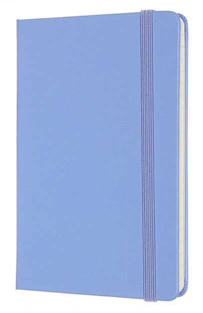 Блокнот Moleskine CLASSIC MM710B42 Pocket 90x140мм 192стр. линейка твердая обложка голубая гортензия фото 2