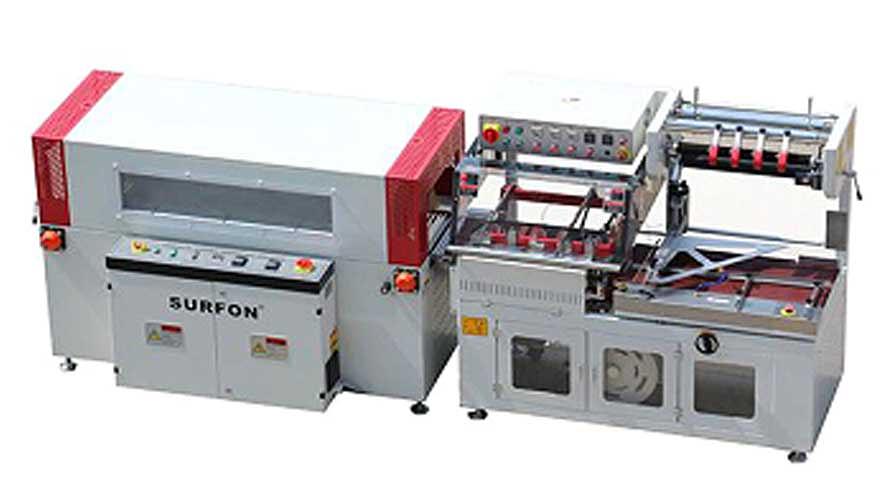 Автоматический упаковщик с термоусадочным туннелем Модель — ESD450C + BS5030N (1 комплект) фото 1