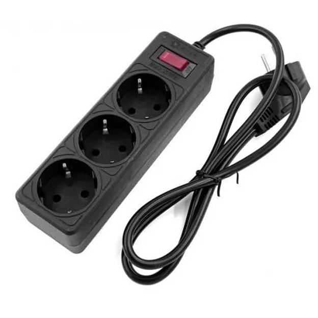 5bites Сетевой фильтр GARDA SP3B-510 3S / 3*0.75MM2 / 1M / BLACK фото 1