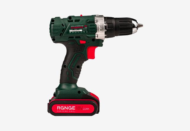 Аккумуляторная дрель шуруповёрт Range RCD18/2.0-PRO фото 3