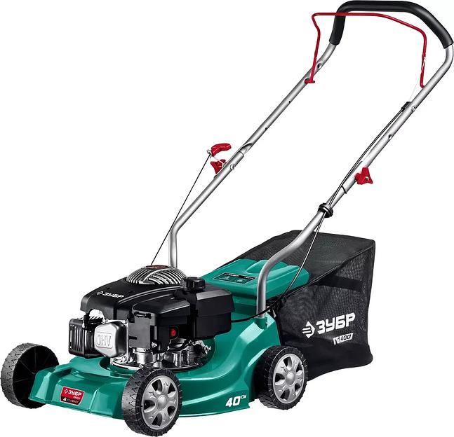 Газонокосилка бензиновая, ЗУБР 2.6 кВт, 3.5 л. с., 400 мм, серия «Мастер» (ГБ-400) фото 2