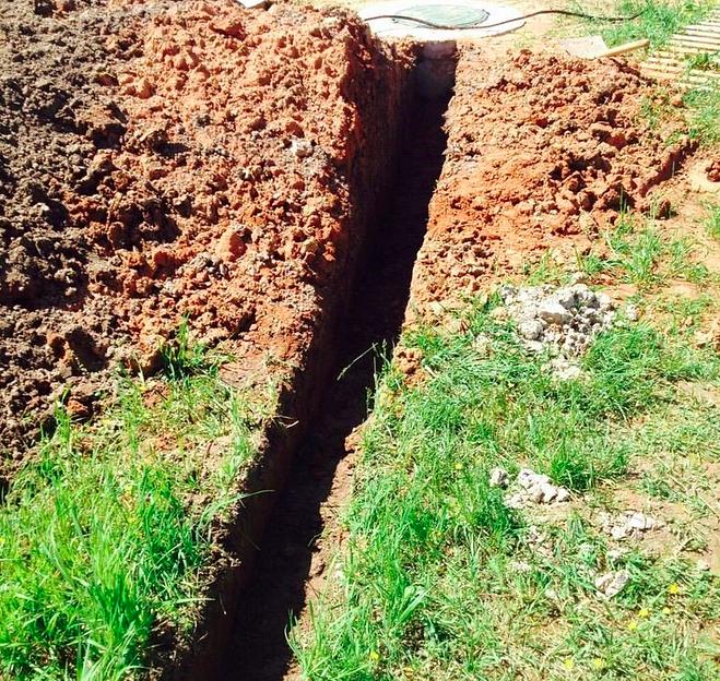 Разработка грунта траншеи Ленинградская область фото 2