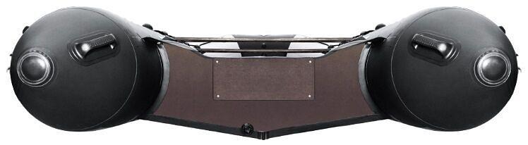 Лодка Ривьера Максима 3800 СК, 3800*2000*520 мм., цвет: серый-черный фото 3