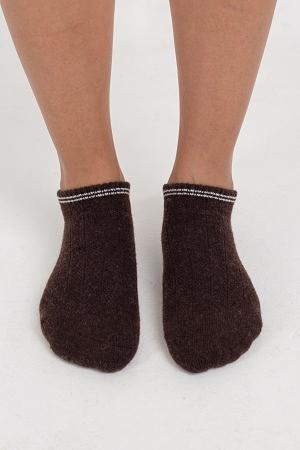 Носки спортивные из натуральной шерсти TOD Оймс цвет тёмно-коричневый фото 1