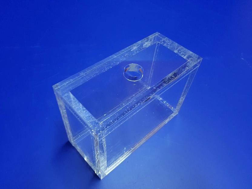 Герметичный короб из оргстекла 10мм 40х70х100. фото 4
