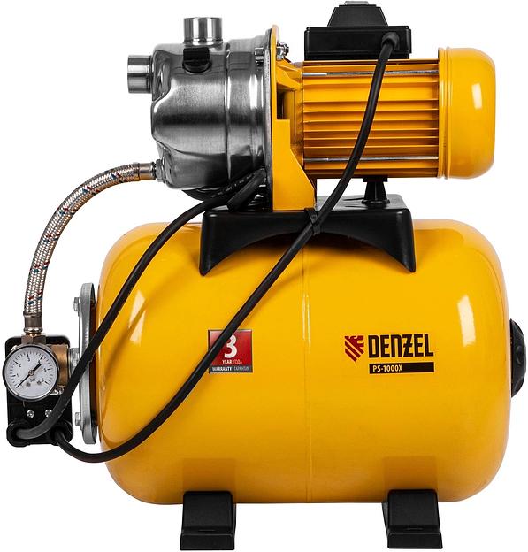 Насосная станция центробежный Denzel PS1000X 1000Вт 3500л/час (97211) фото 8