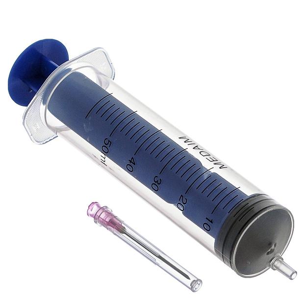 Шприц MedAim 50 мл инъекционный фото 3