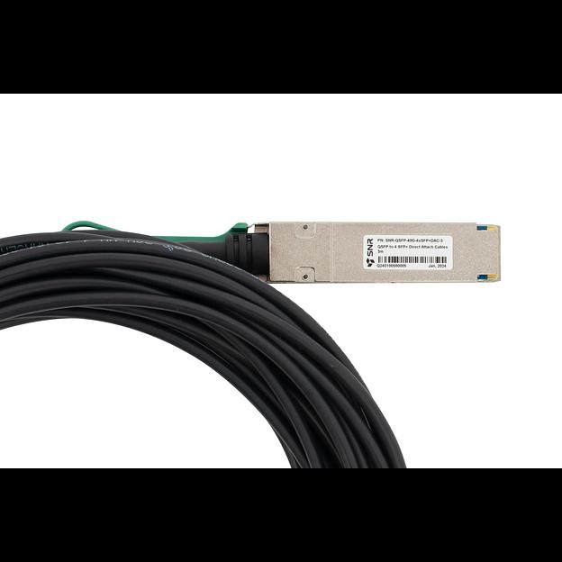 Кабельная сборка SNR Direct Attach Twinax Cable (DAC), 40Gb QSFP-40G->4xSFP+ 10Gb, 3м, SNR-QSFP-40G-4xSFP+DAC-3 фото 2