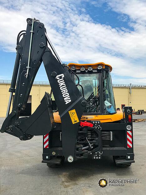 Экскаватор-погрузчик Cukurova 888 фото 7