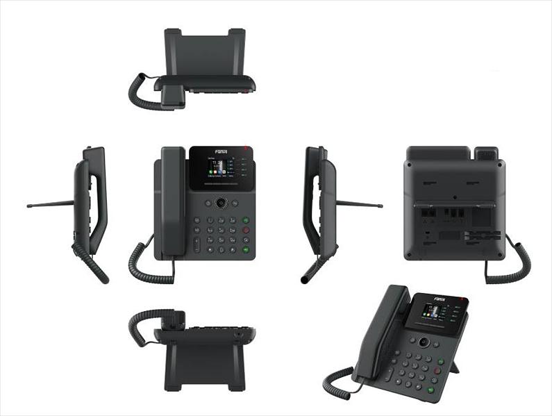 Телефон IP Fanvil V61W черный фото 4