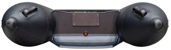 Лодка Таймень NX 3400 НДНД PRO, 3400*1600*450 мм., цвет: графит-черный фото 6