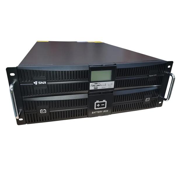 Источник бесперебойного питания онлайн SNR SNR-UPS-ONRT-10-INT192 INTELLIGENT 10кВА/10кВт, 1ф:1ф, 192В(DC) (16x9Ач) фото 1