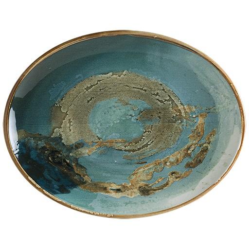 Блюдо овальное 310*240 мм. Футура, форма Мув /1/6/582/ фото 1